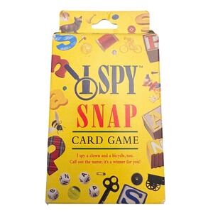 I Spy Snap Card Game Briarpatch Scholastic 2004 Walter Wick 48 Jumbo Cards